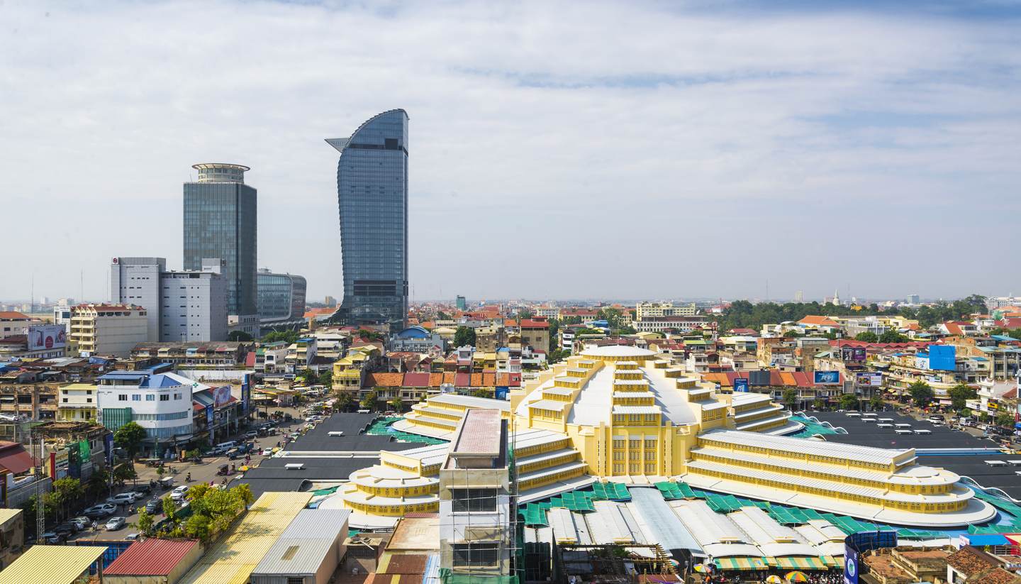 Phnom Penh, the capital city of Cambodia